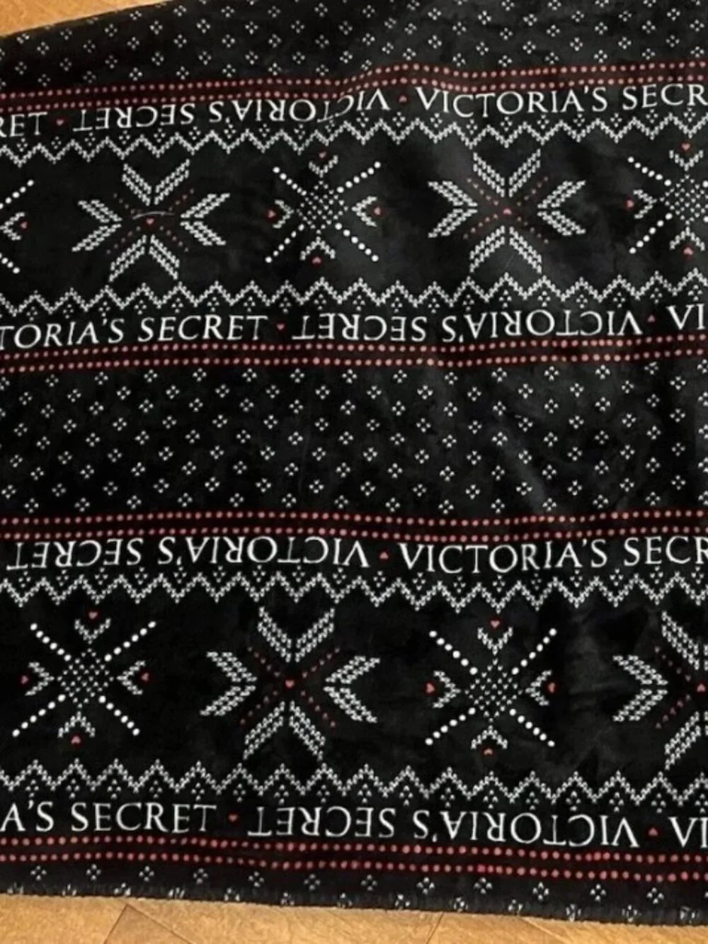 VICTORIA’S SECRET SHERPA Cozy Fleece Blanket HOLIDAY 2023, New Sealed